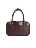 Marni 'Boxyne' 'Sudan' Small Brown Leather Bag Women