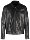Tom Ford Black Leather Jacket Men