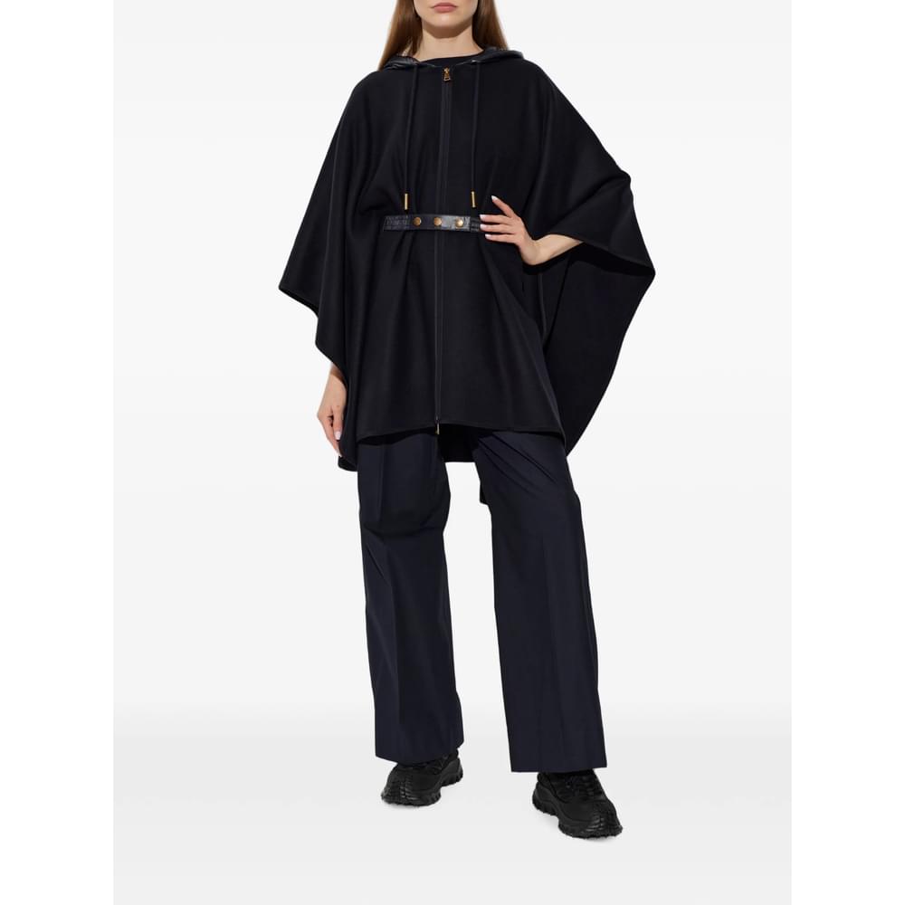 Moncler Blue Jackets - Capes & Ponchos Women