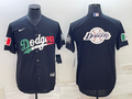 Men's Los Angeles Dodgers Black Alternate Replica Player Name jersey