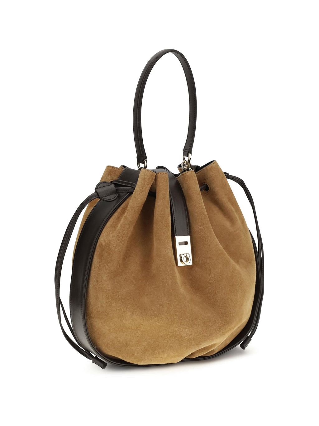 Ferragamo Women Hug Buckle Bucket Bag