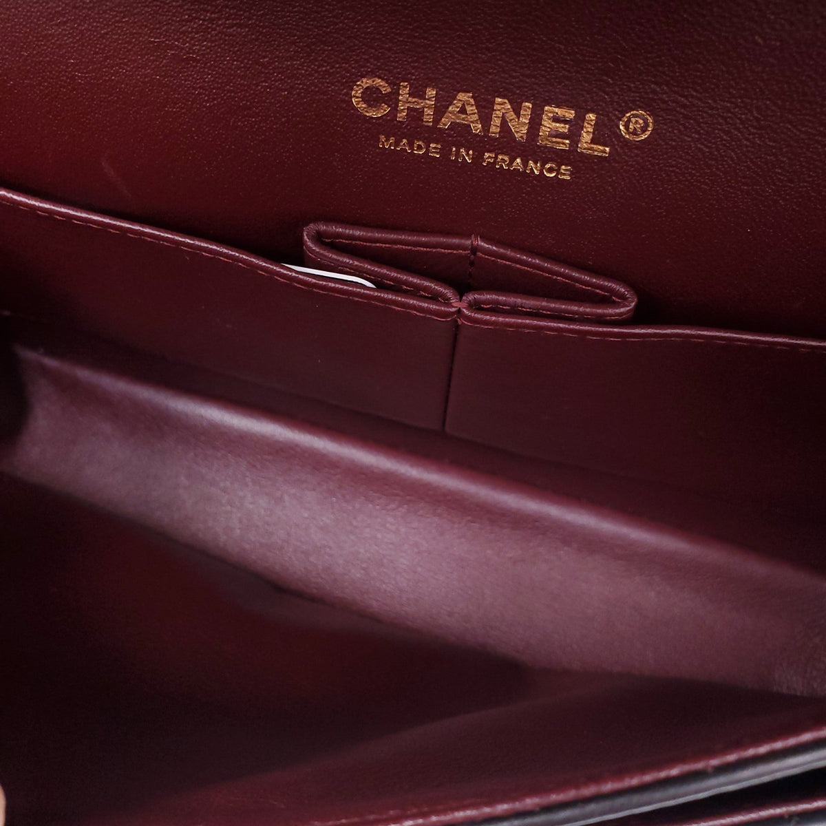 CHANEL MEDIUM BLACK CLASSIC LAMBSKIN DOUBLE FLAP BAG