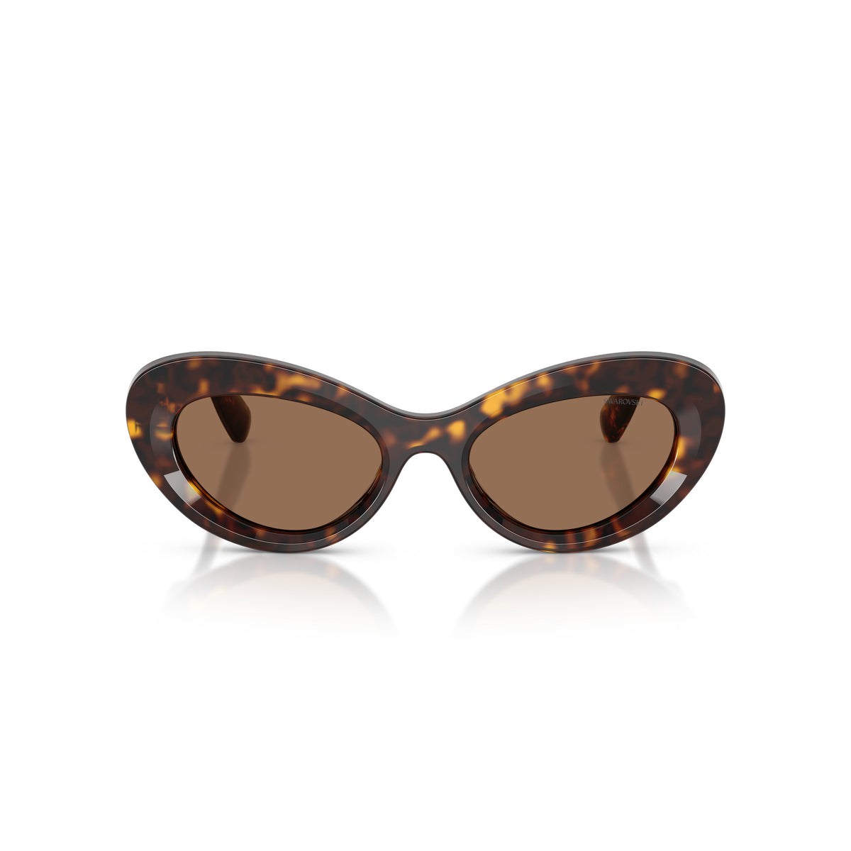 0Sk6061U Cat-Eye Sunglasses with Tortoiseshell Acetate Frame