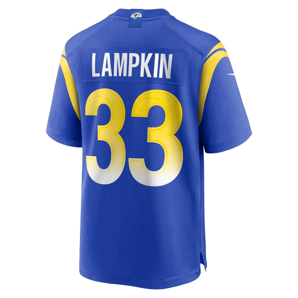 Cam Lampkin Los Angeles Rams Nike Game Jersey -  Royal