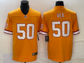 Men's Tampa Bay Buccaneers Vita Vea #50 Orange Throwback Game jersey