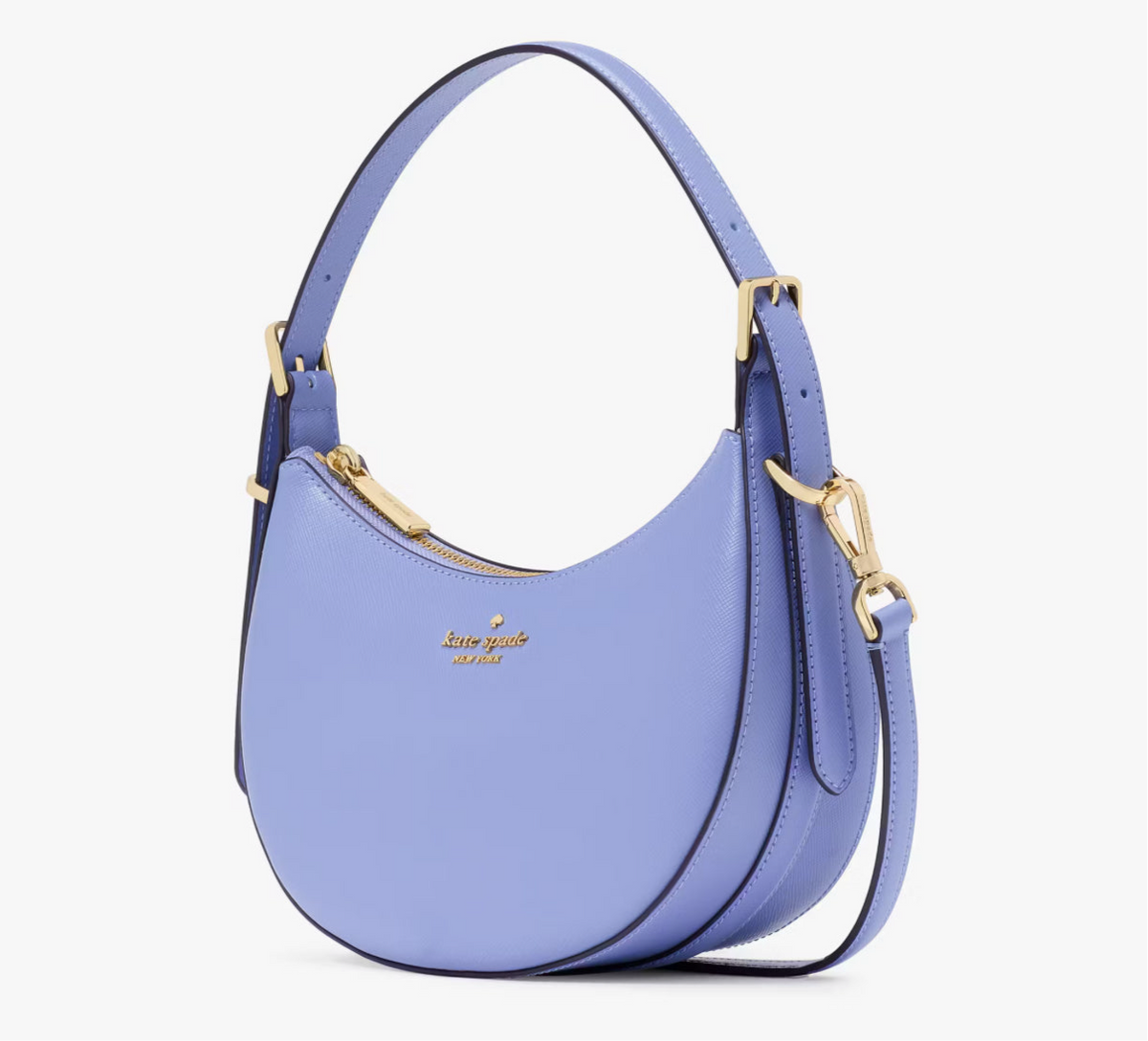NWT Kate Spade Leather Madison Crescent Shoulder Bag