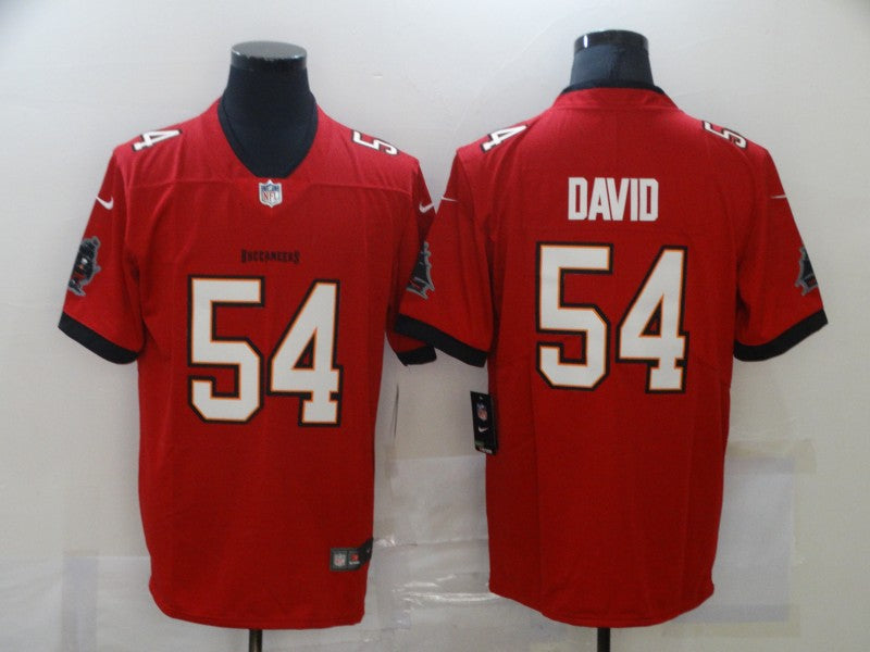Men's Tampa Bay Buccaneers Lavonte David #54 Red Game Player jersey