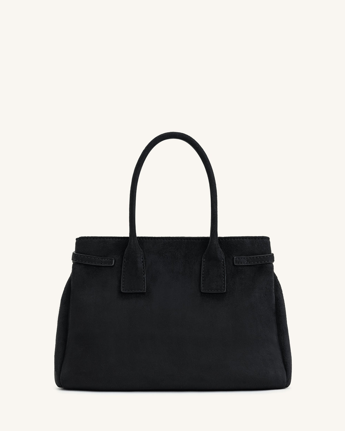 Miley Belt Embellished Tote Bag - Black