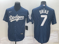 Men's Los Angeles Dodgers Julio Urias #7 Blue Stitched Player jersey