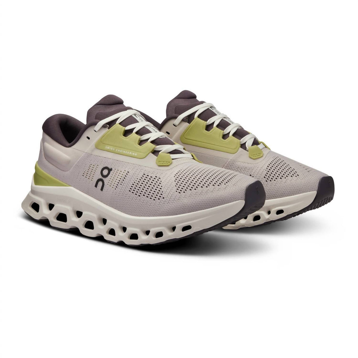 Men's Cloudstratus 3 Running Shoes In Pearl Ivory