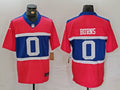 Men's New York Giants Brian Burns #0 Century Red Alternate Player Game jersey