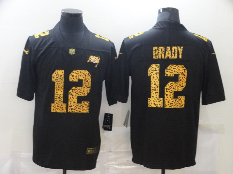 Men's Tampa Bay Buccaneers Tom Brady #12 Black Game jersey
