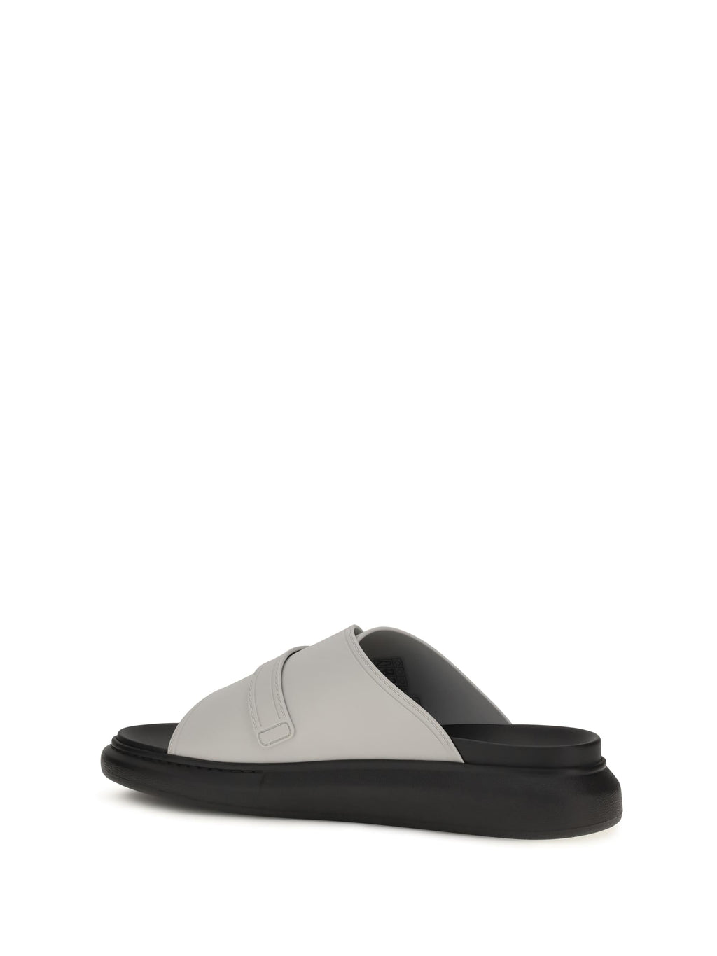 Alexander Mcqueen Men Buckle Slide Sandals