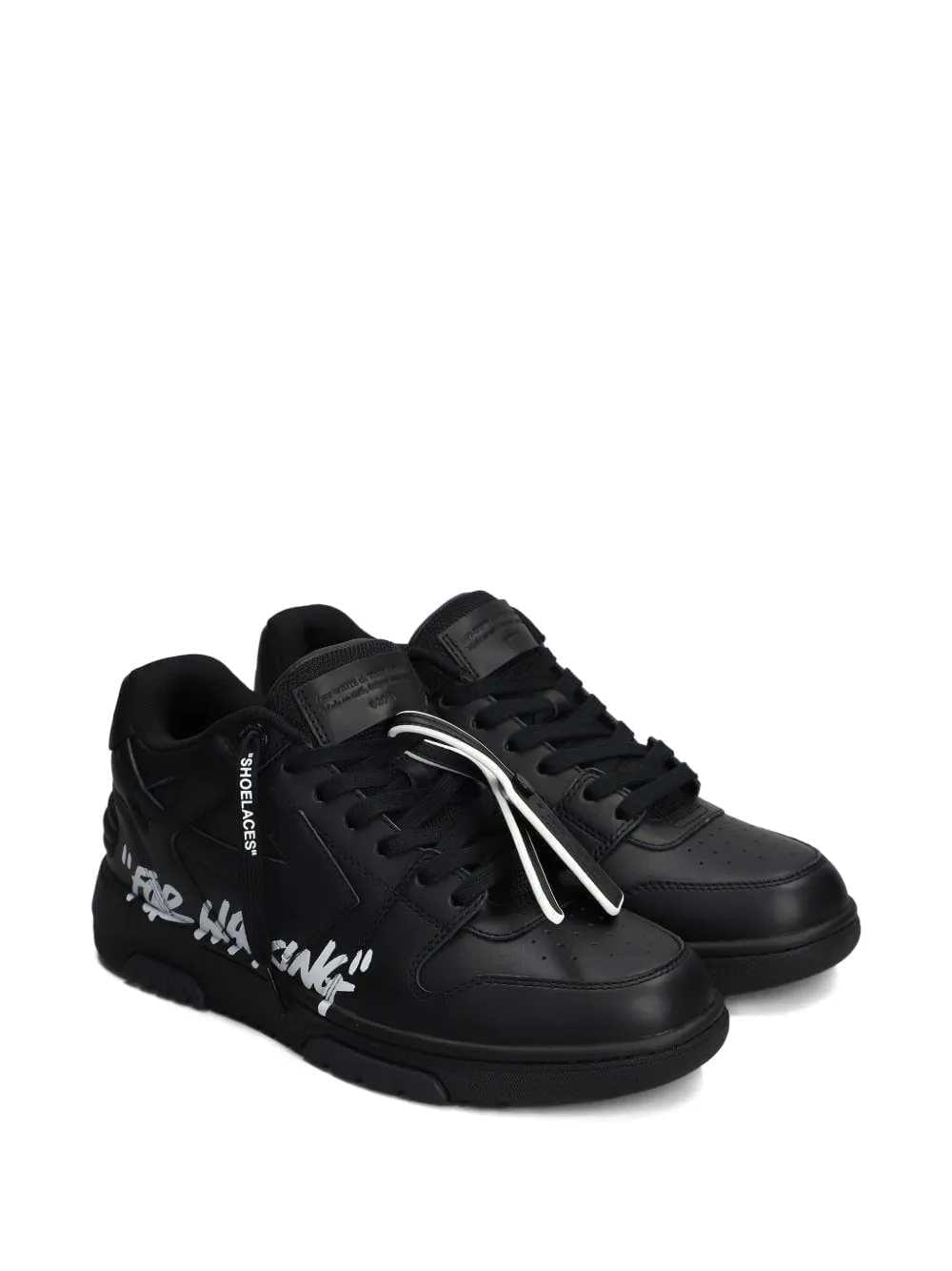 Off White Men Lace-Up Sneakers