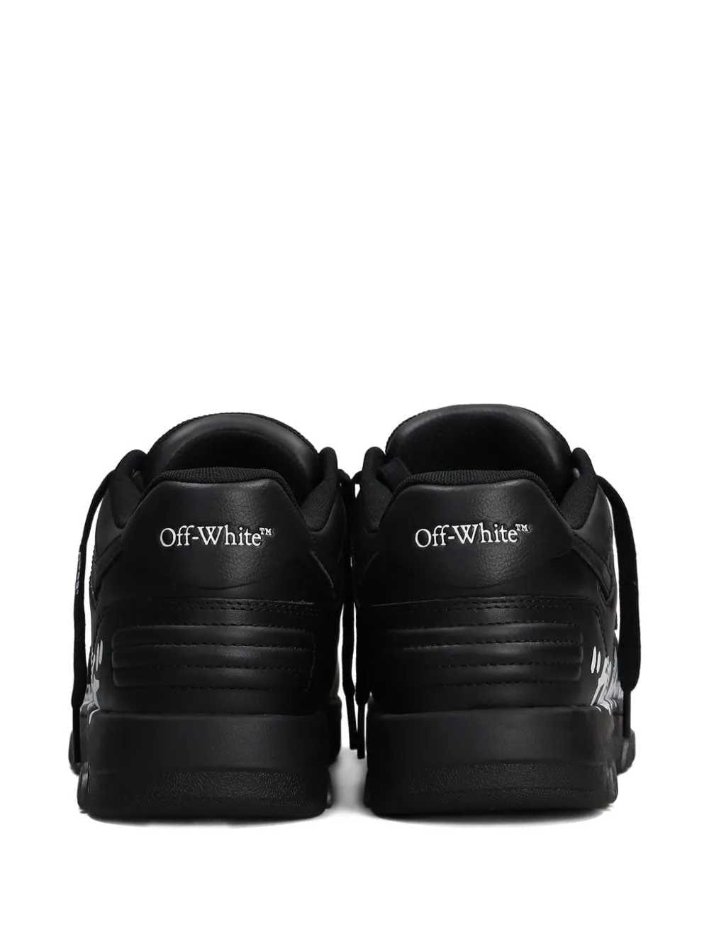 Off White Men Lace-Up Sneakers