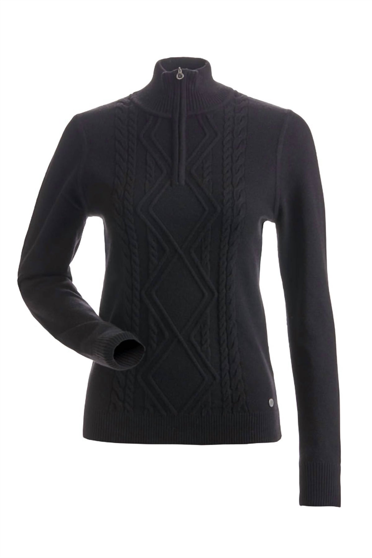 Women's Alpenglow Ski Sweater In Black