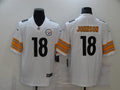 Men's Pittsburgh Steelers Diontae Johnson #18 White Game jersey