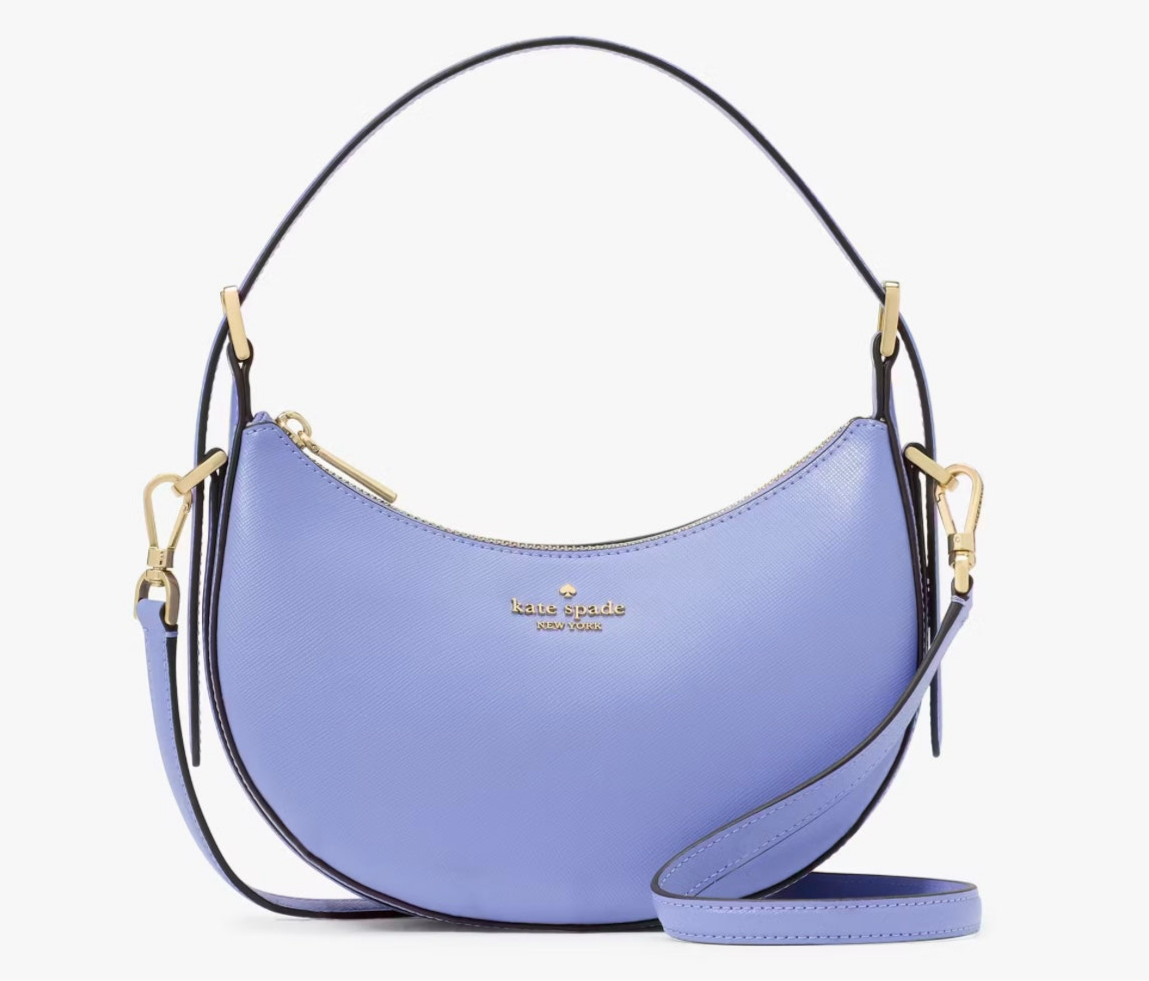 NWT Kate Spade Leather Madison Crescent Shoulder Bag