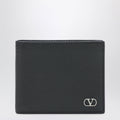 Valentino Garavani Black Vlogo Signature Bi-Fold Wallet Men