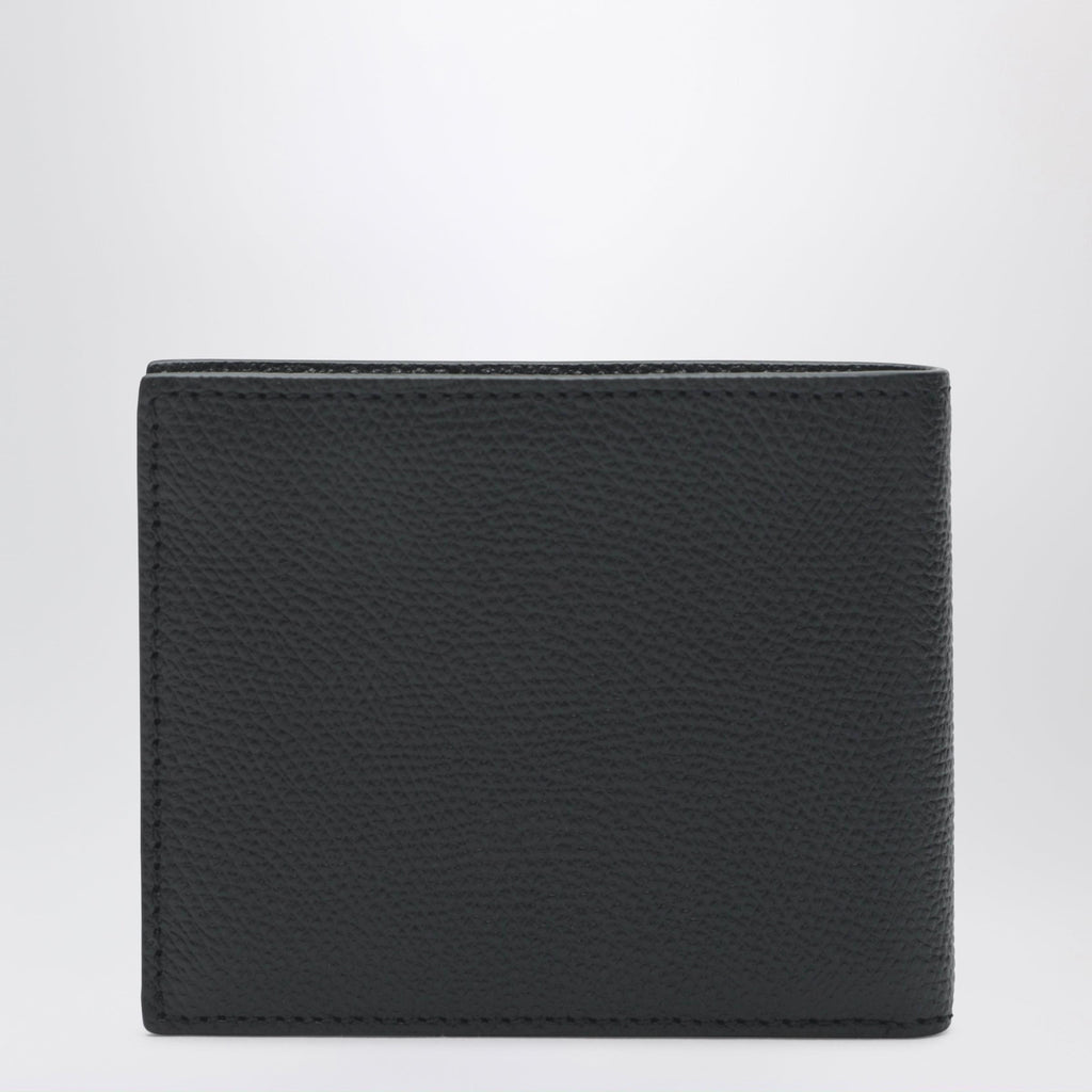 Valentino Garavani Black Vlogo Signature Bi-Fold Wallet Men