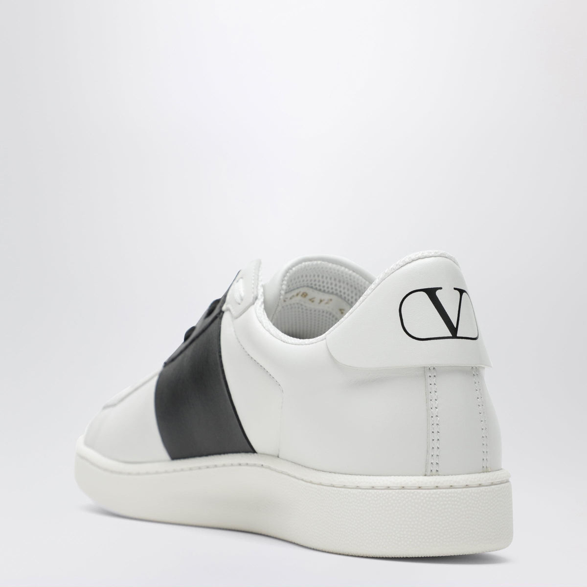 Valentino Garavani Open Royco Nappa Calfskin Sneakers In White/Black Men