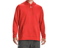 Men's Hustle Fleece Hoody In Dark Orange