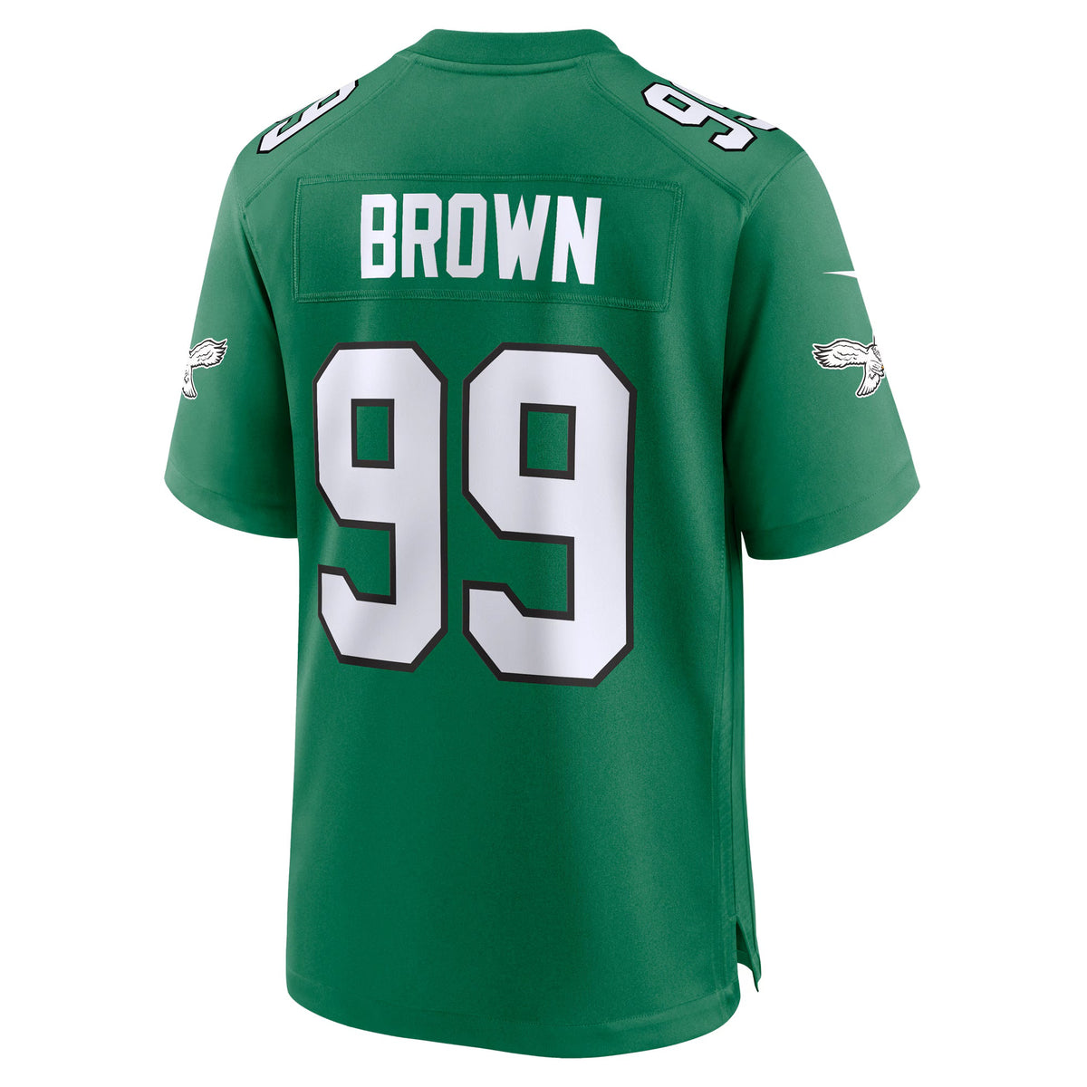 Philadelphia Eagles Jerome Brown Kelly Green Retired Player Alternate Game Jersey