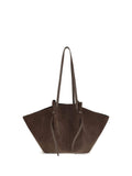 Yuzefi Women Mochi Large Suede Shoulder Bag