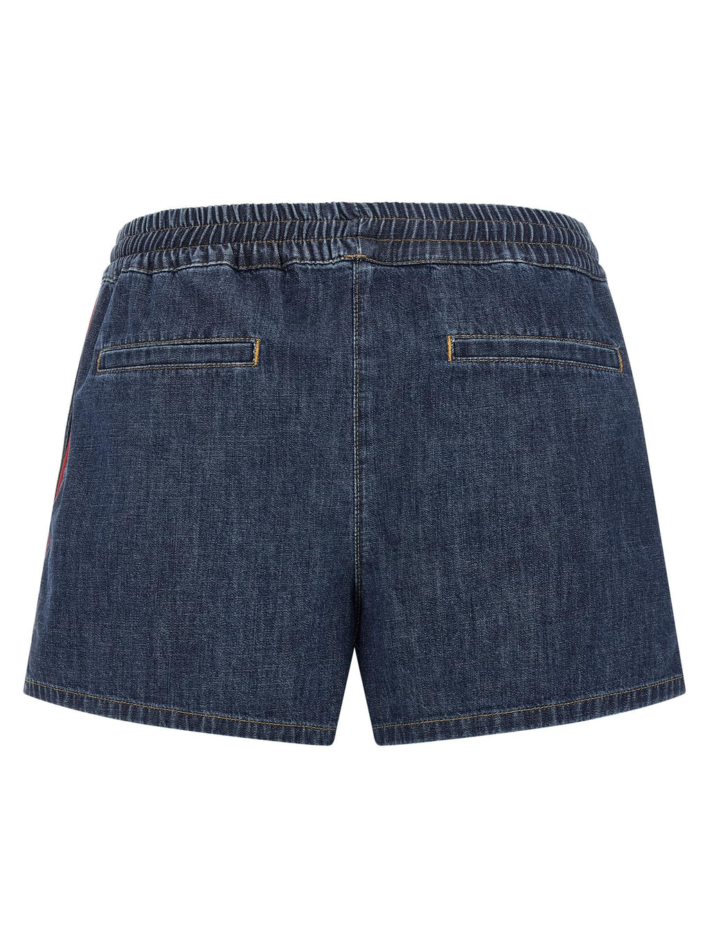 Valentino Garavani Women Valentino Garavani Chambray Denim Shorts