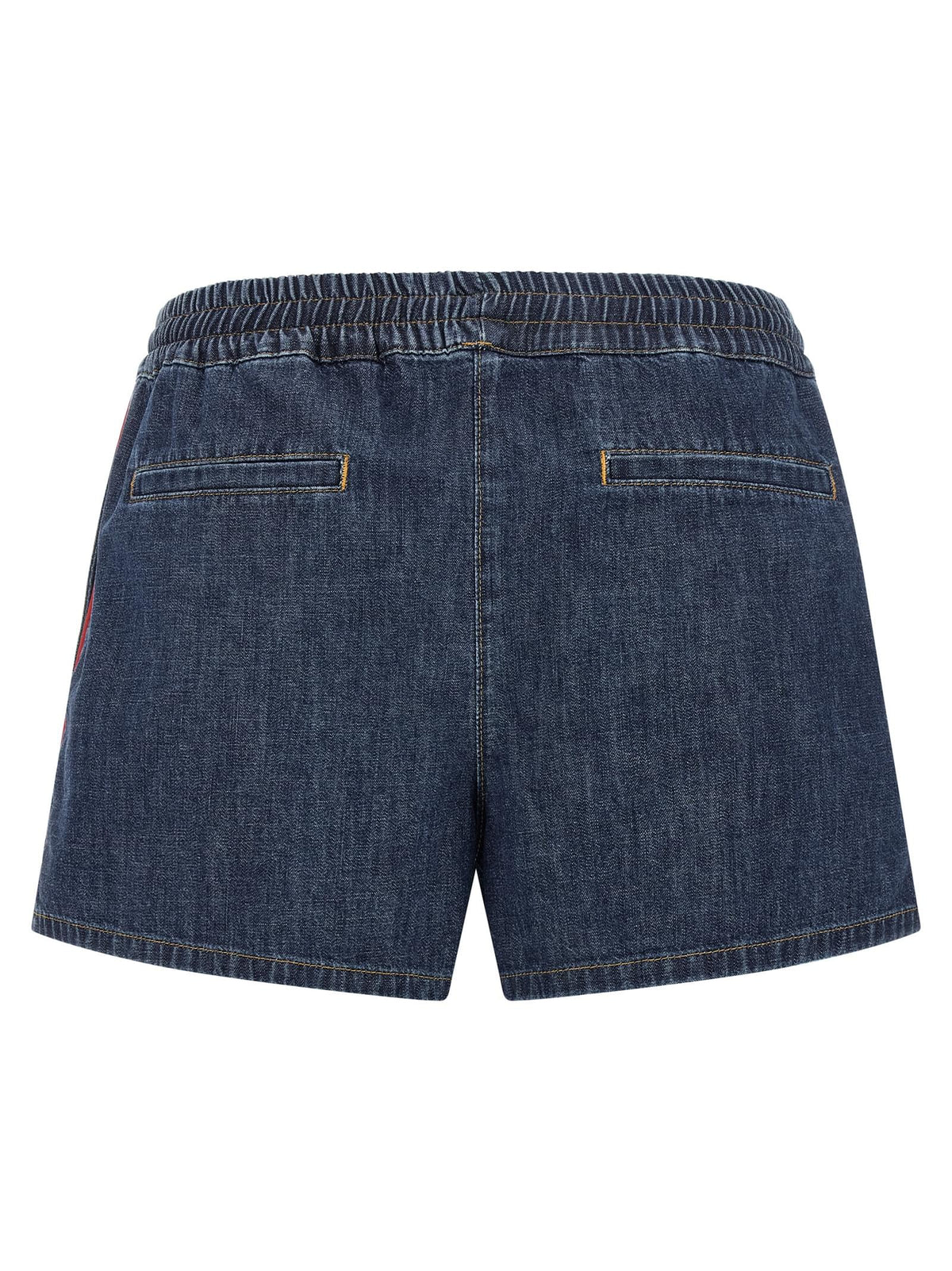 Valentino Garavani Women Valentino Garavani Chambray Denim Shorts