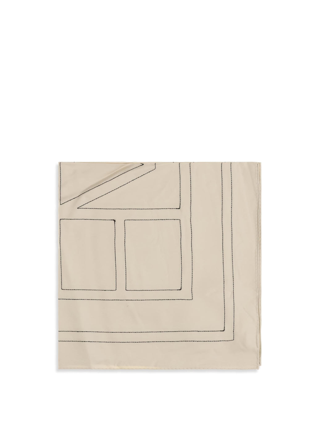 Toteme Women Silk Scarf With Embroidery
