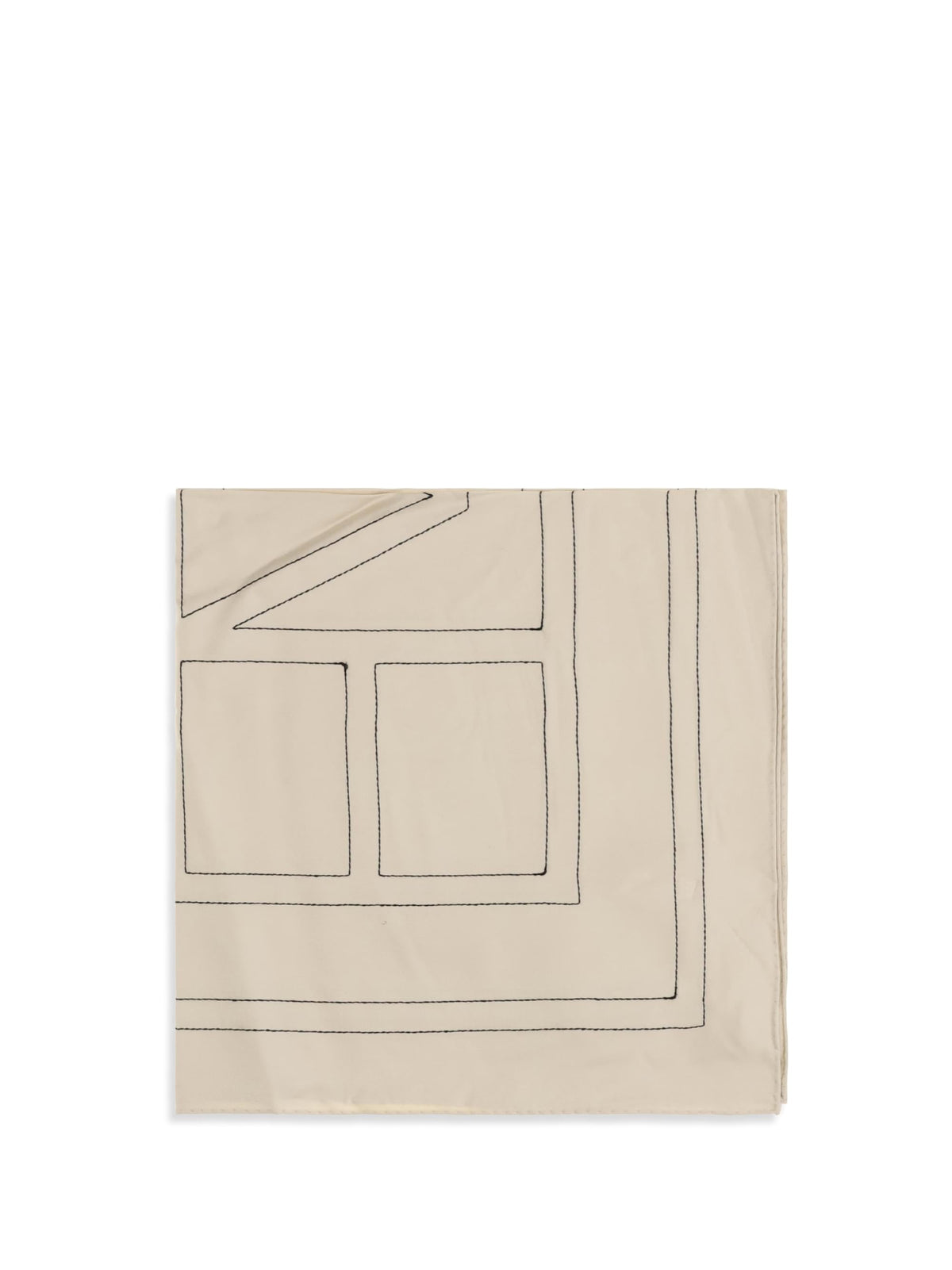 Toteme Women Silk Scarf With Embroidery
