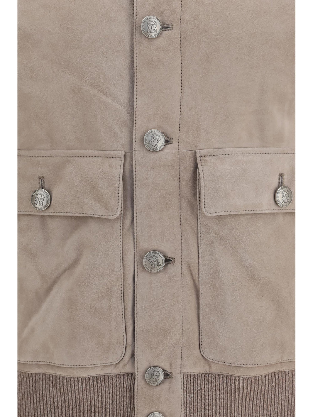 Brunello Cucinelli Men Suede Jacket
