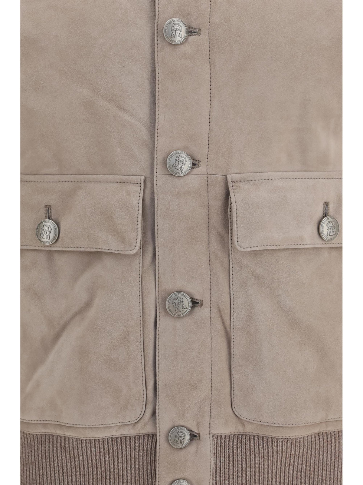 Brunello Cucinelli Men Suede Jacket