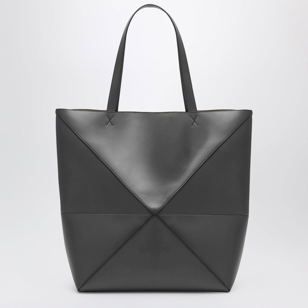 Loewe Dark Grey Puzzle Fold Tote Xl Bag Men