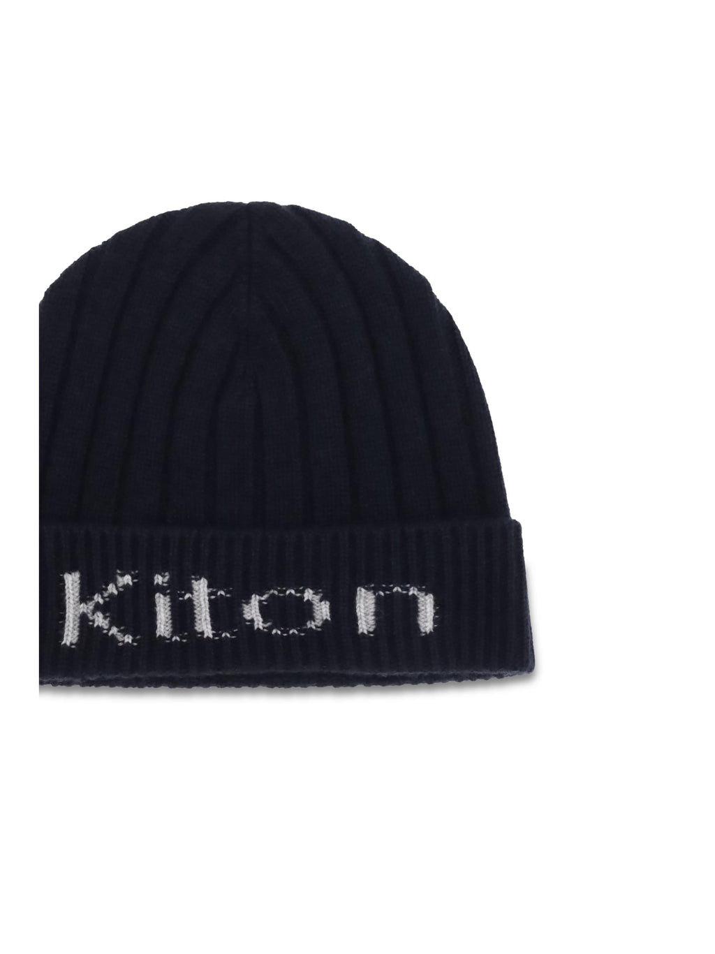 Kiton Men Wool Beanie Hat