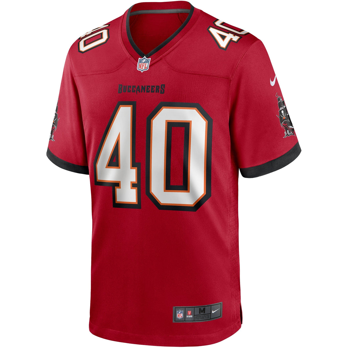 Tampa Bay Buccaneers Mike Alstott Red Retired Player Game Jersey