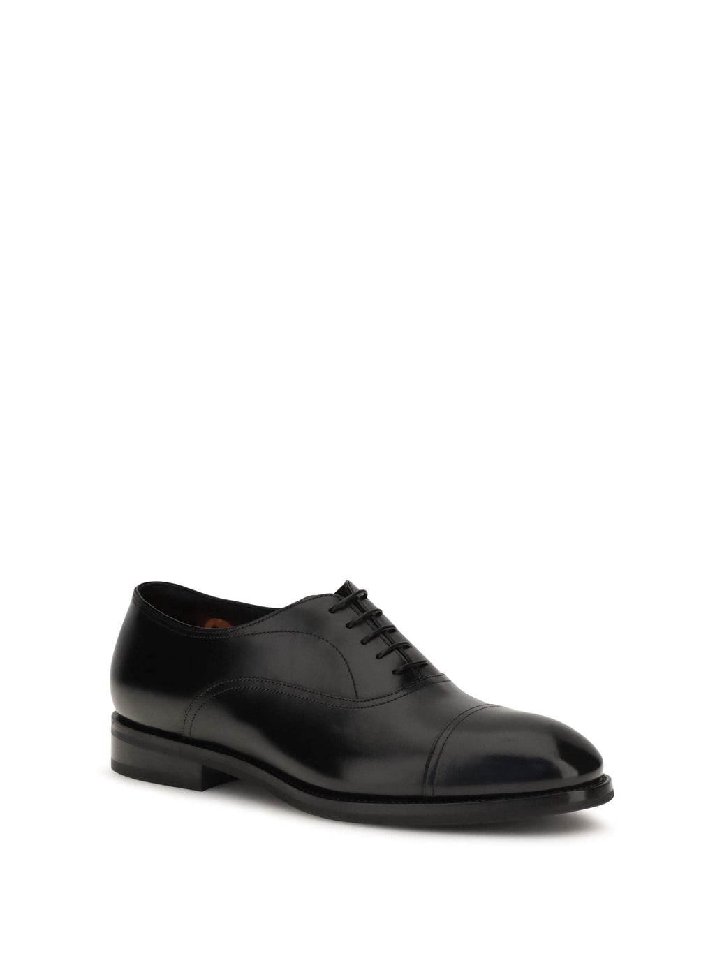 Santoni Men Leather Lace-Up Shoes