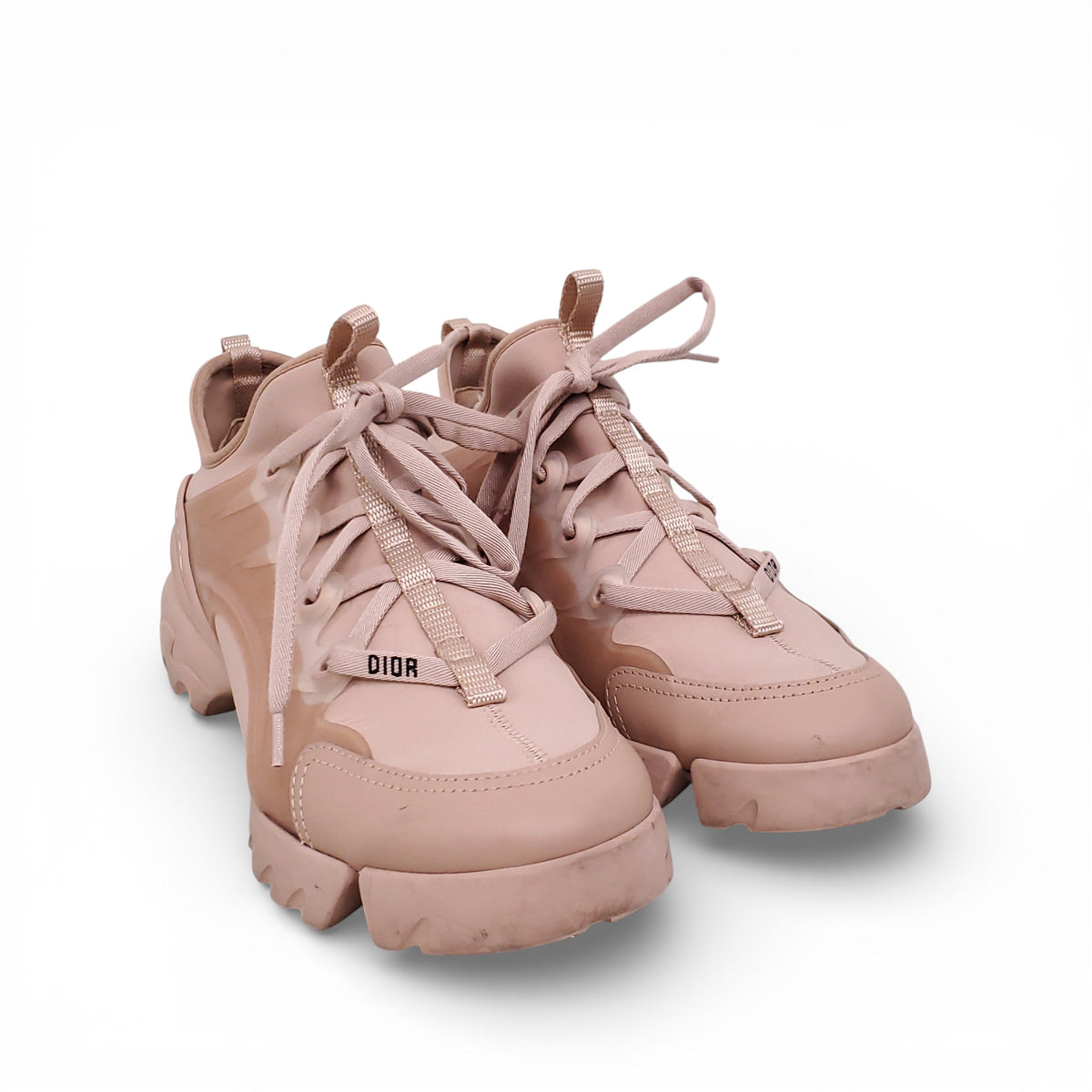 DIOR PINK D-CONNECT CHUNKY SNEAKERS - SIZE 39
