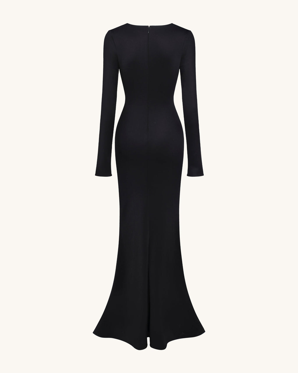 Ava Cutout Bodycon Gown - Black