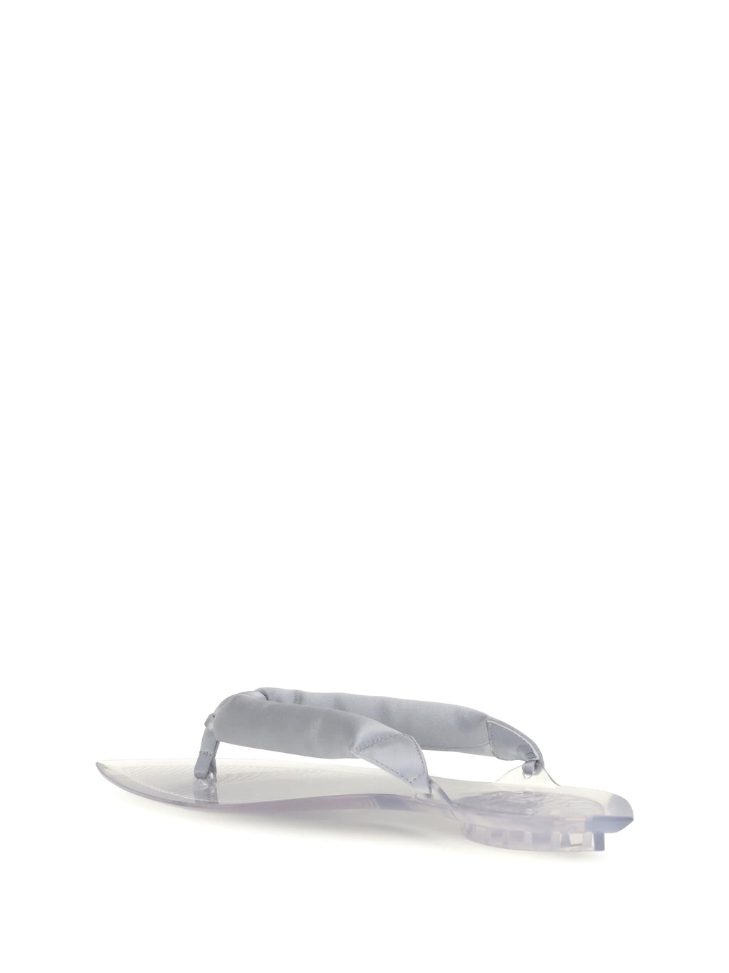Alaïa Women Satin Flip-Flop Sandals
