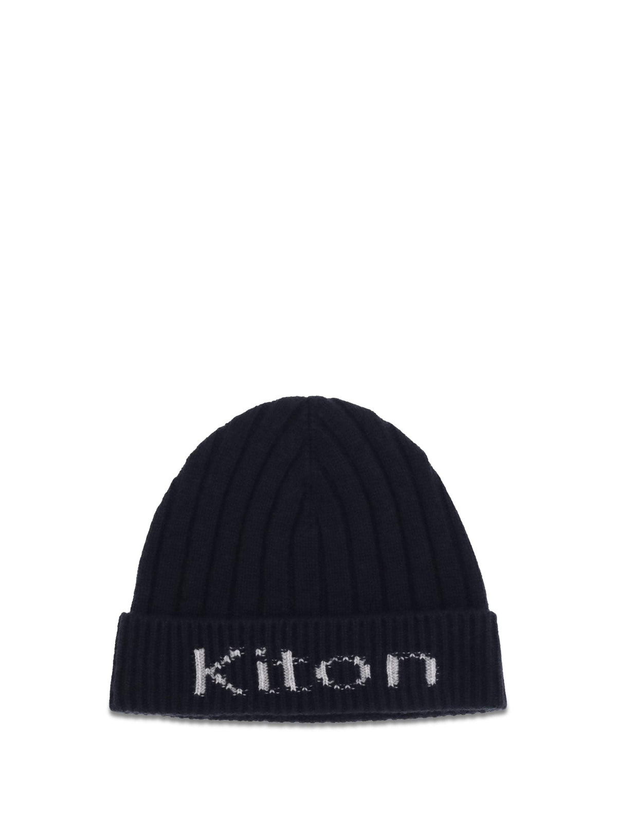 Kiton Men Wool Beanie Hat