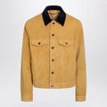 Loewe Camel-Coloured Suede Jacket Men