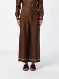 Max Mara Studio Pants Woman Cocoa