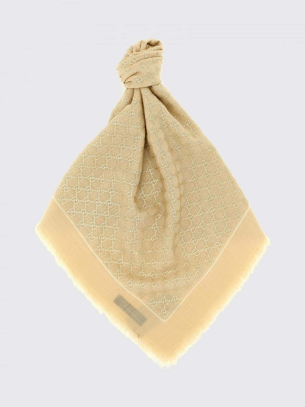 Gucci Neck Scarf Woman Beige