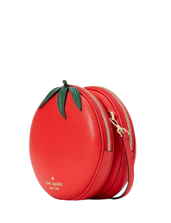 Kate Spade New York Double Mangia Tomato Small Crossbody