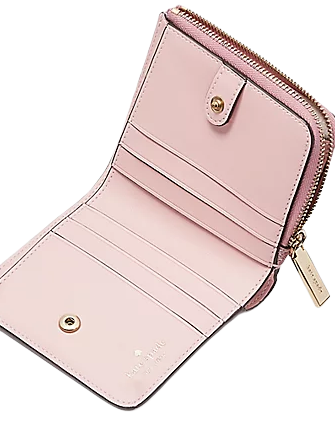Kate Spade New York Glimmer Boxed Small L-zip Wallet