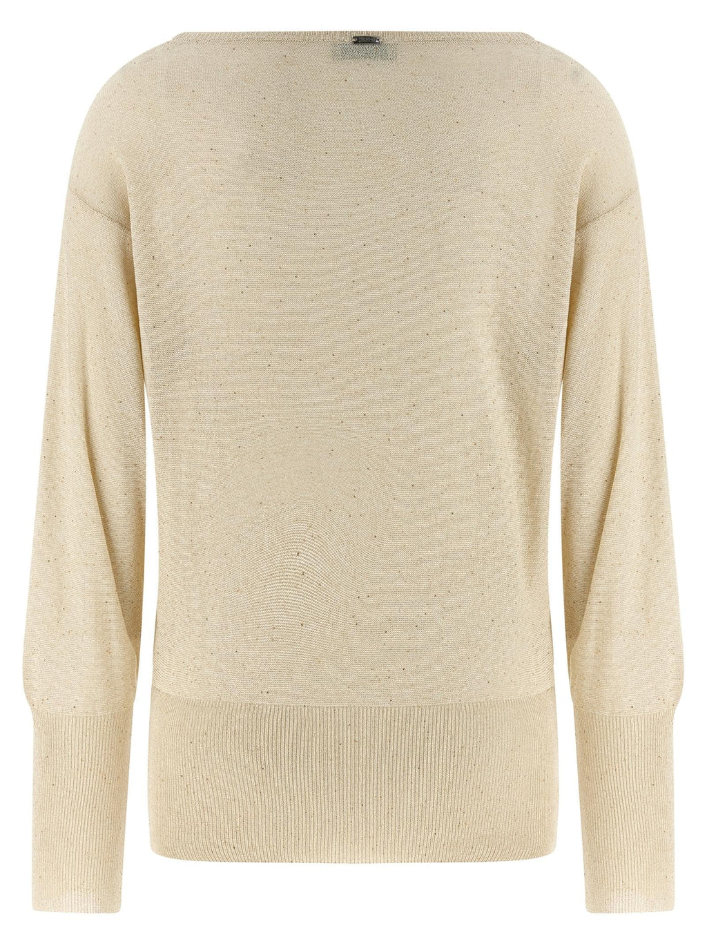 Herno Women Lamé And Sequin Yarn Sweater