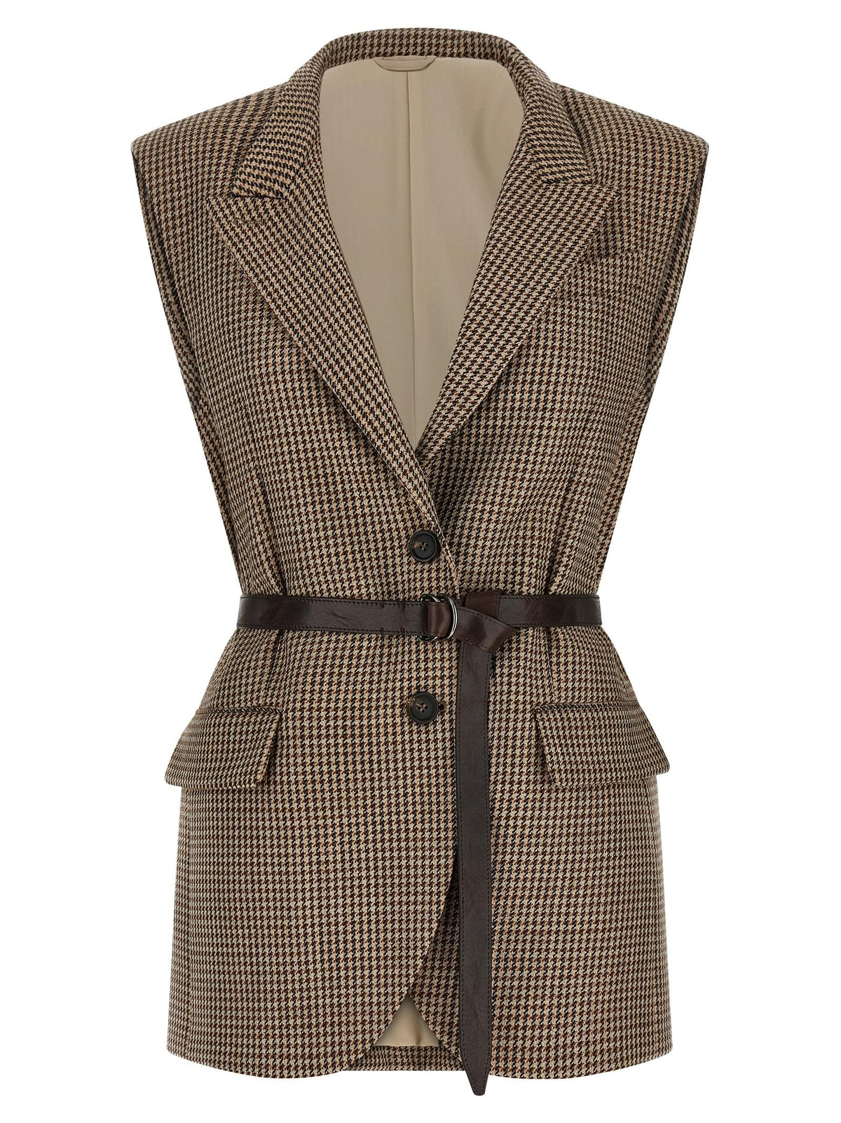 Brunello Cucinelli Women Belted Vest