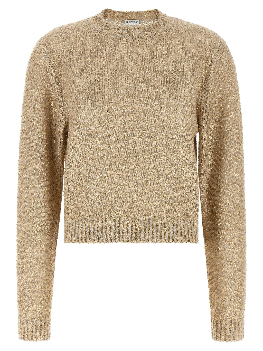 Brunello Cucinelli Women Micro Sequin Sweater